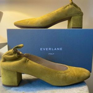 Everlane Citron Suede Day Heel